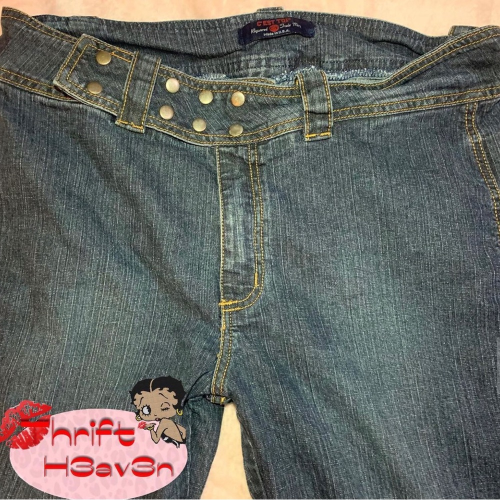 Vintage lowrise c’est toi deadstock jeans